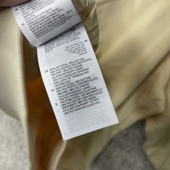 Fear of God Adidas Athletics Mock Pale Yellow Sweatshirt Women’s Medium IS8714 - Picture 11 of 16